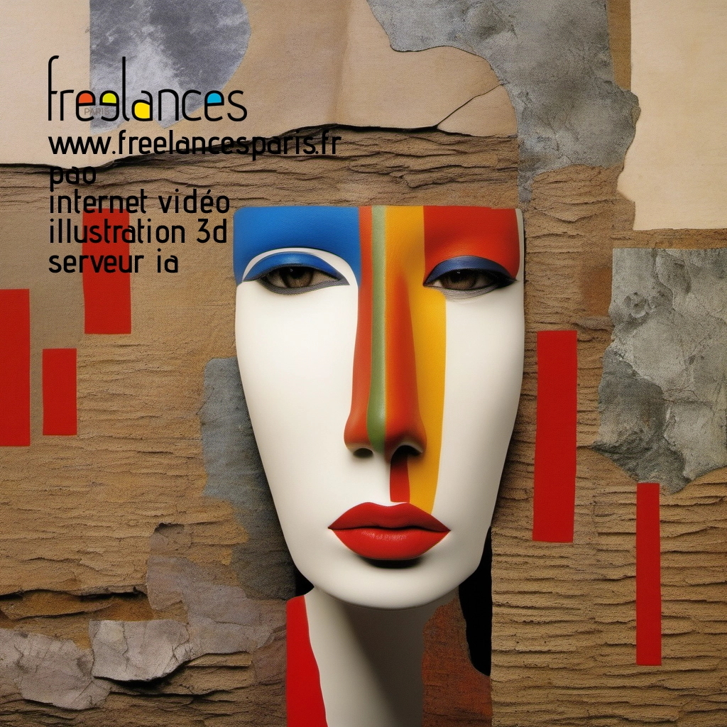 Pao mise en page internet vidéo illustration 3d serveur IA générative AI freelance paris studio de création magazines 49zsg4g0